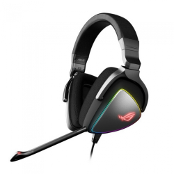 ROG Delta Headset w/ Mic Wired (USB) 346g 20-20000Hz 5mm Drivers (90YH00Z1-B2UA00) (048217) {6}