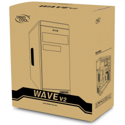 Корпус Deepcool WAVE V2, mATX, без БП, черный