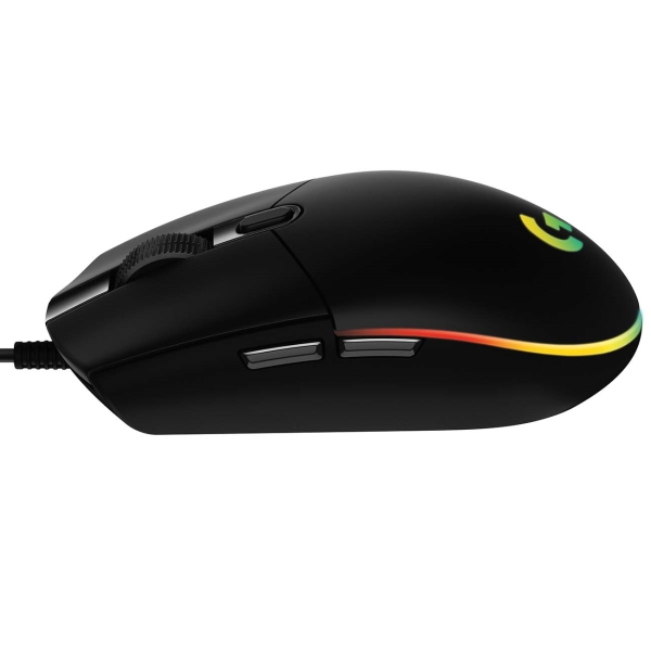 Мышь Logitech G102 LIGHTSYNC, черный (910-005823)