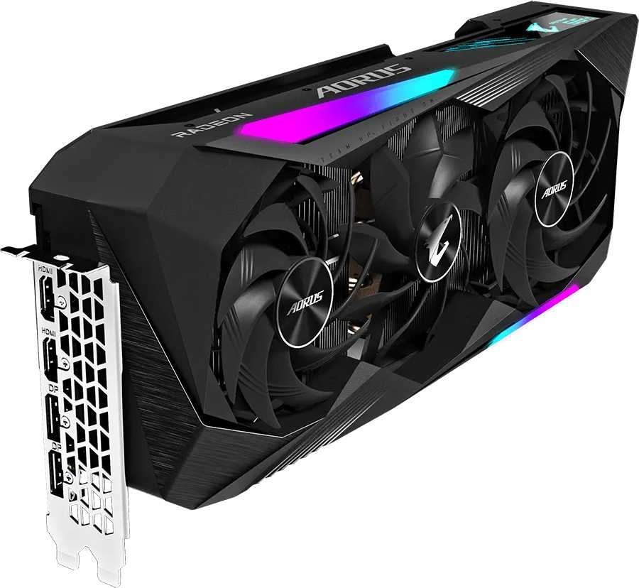 Видеокарта GIGABYTE Radeon RX 6800 XT AORUS MASTER 16Gb (GV-R68XTAORUS M-16GD)